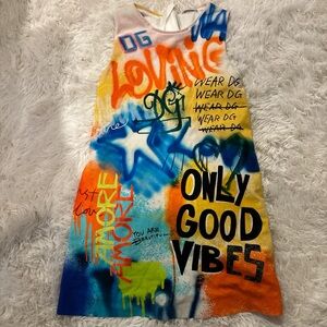 Colorful Kids Graphic dress